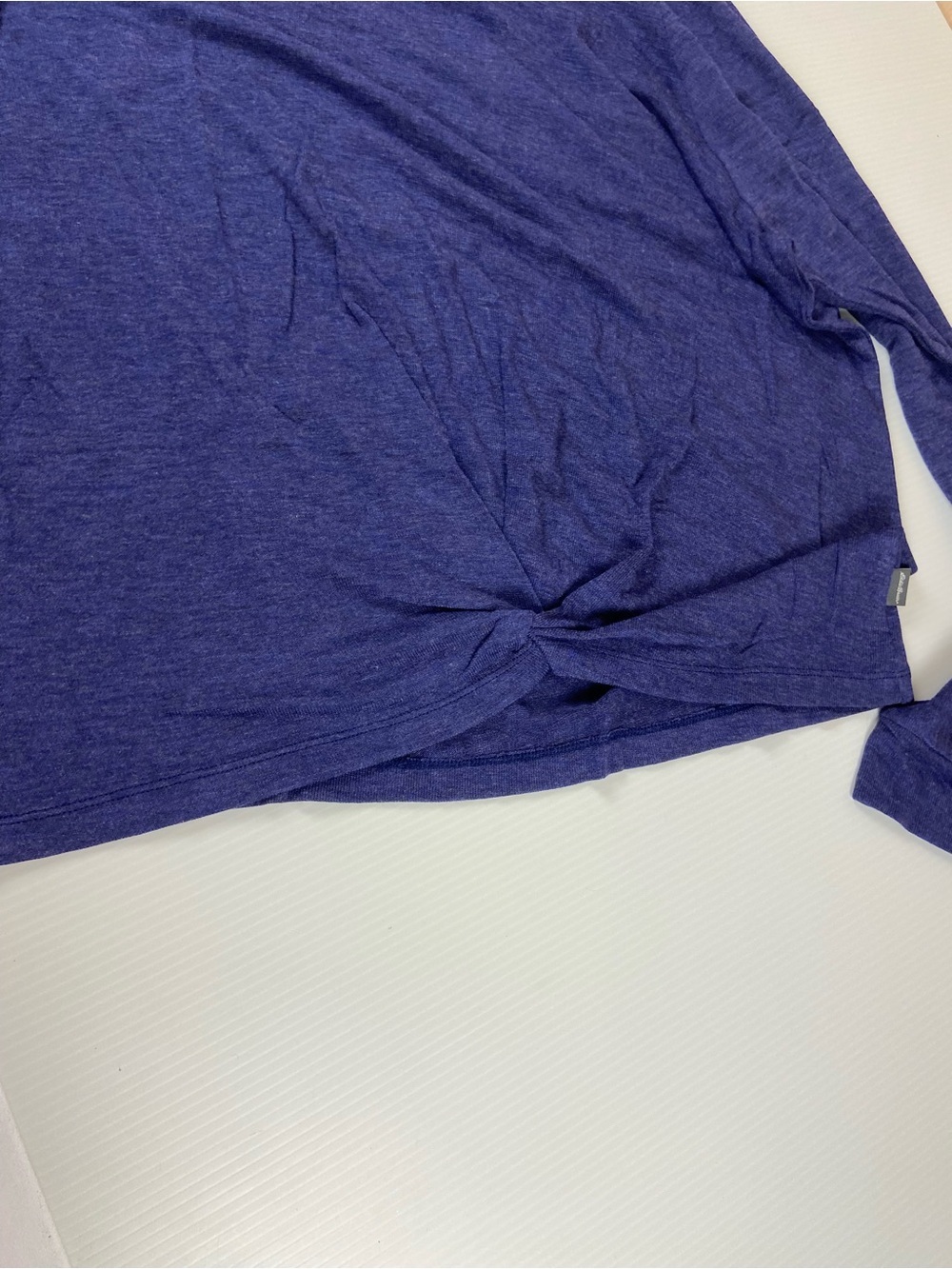Eddie Bauer NWT 2 Pc Pajama Set Blue Long Sleeve Lounge Sleepwear M - Picture 9 of 14